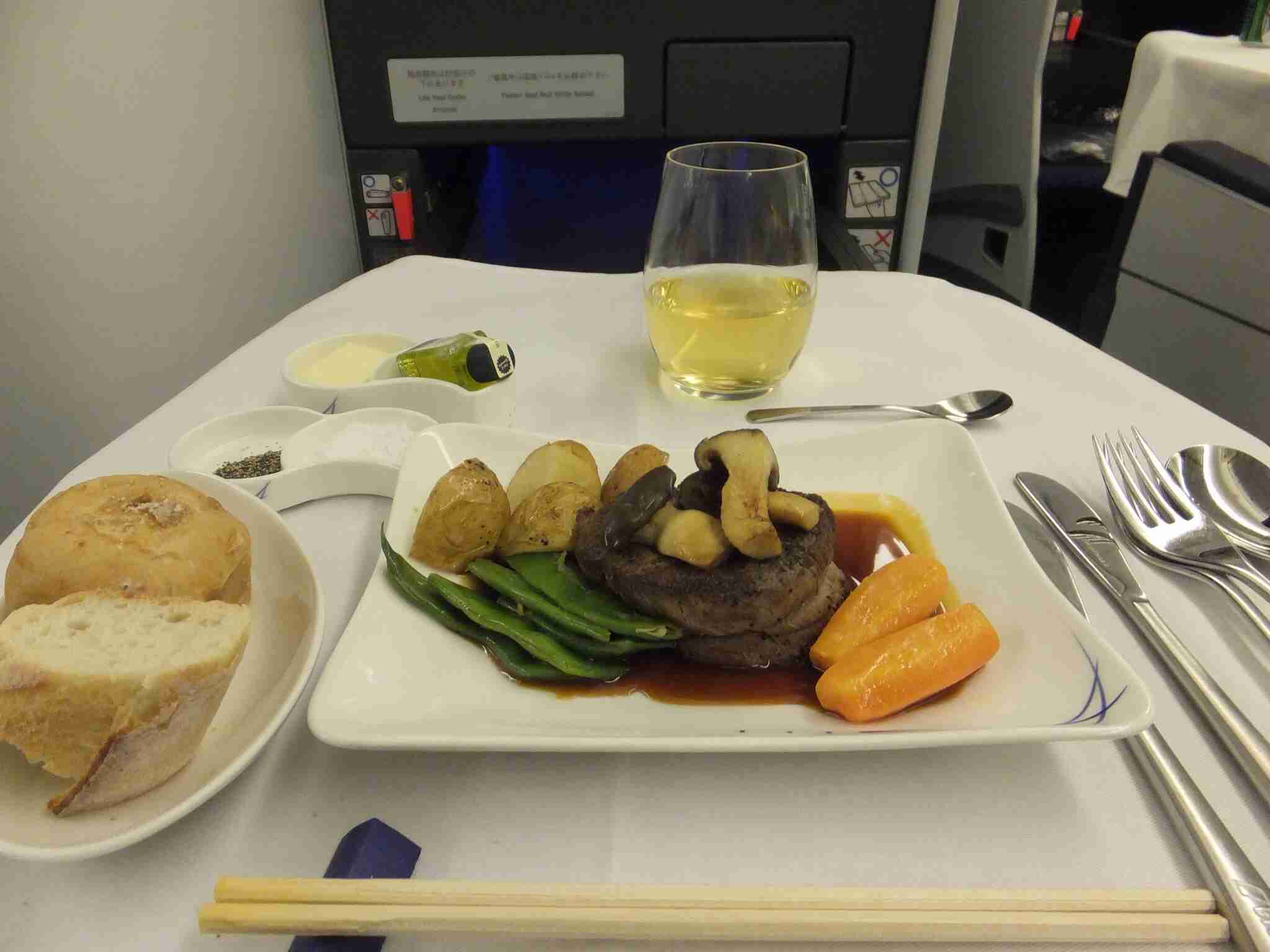 世界の機内食:D