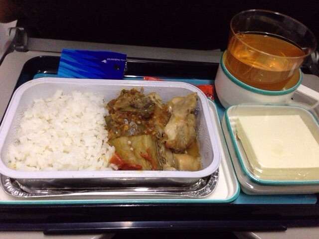世界の機内食:D