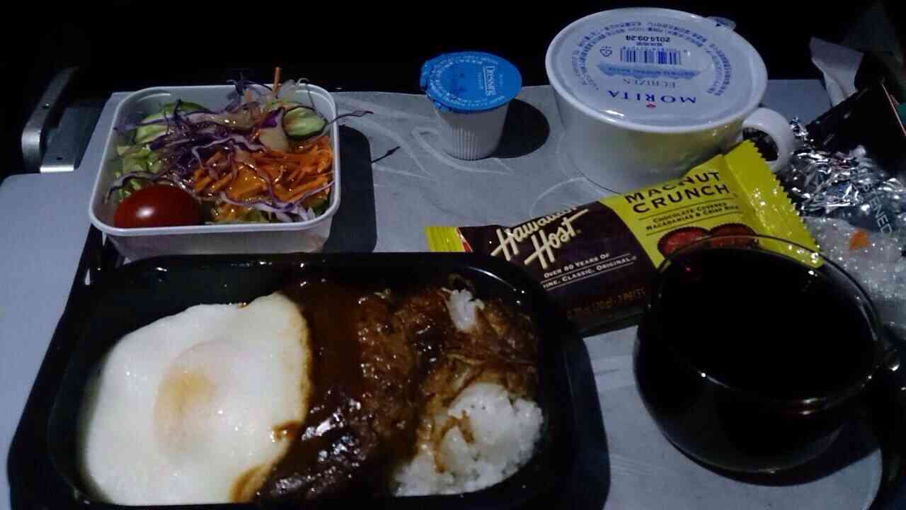 世界の機内食:D