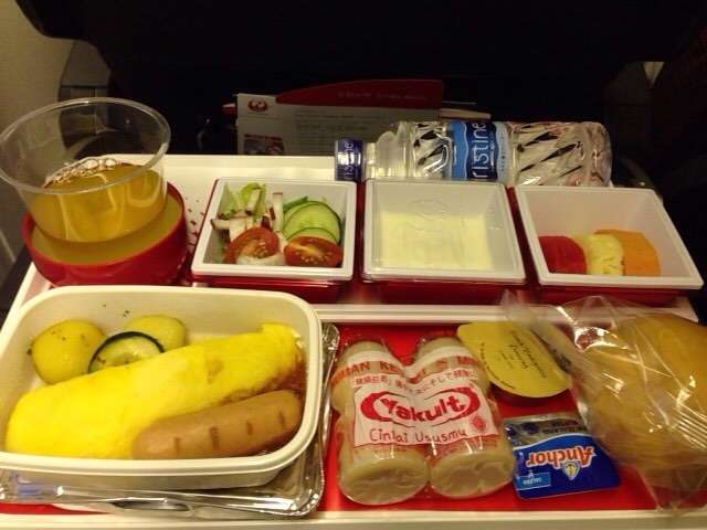 世界の機内食:D