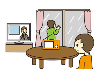 台風や災害のとき、どんな状況だったら会社を遅刻または休みますか？