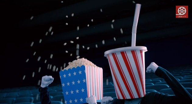 「NO MORE 映画泥棒」新キャラ発表！ポップコーン男とジュース男！