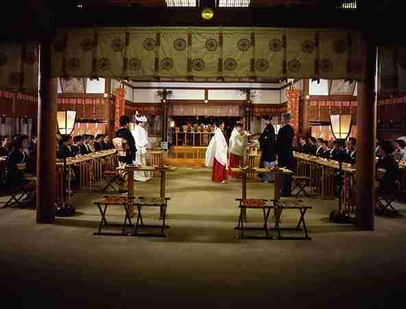 結婚式 どこで挙げましたか?