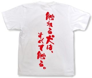 おもしろ文字Tシャツの画像を貼るトピ
