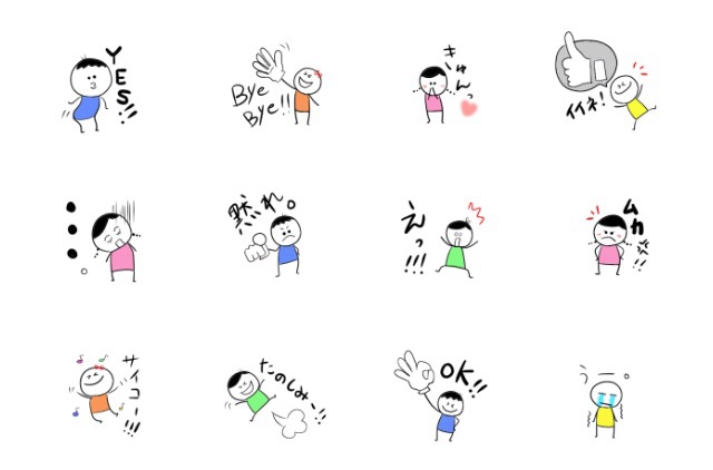 LINE オススメのクリエイターズスタンプ