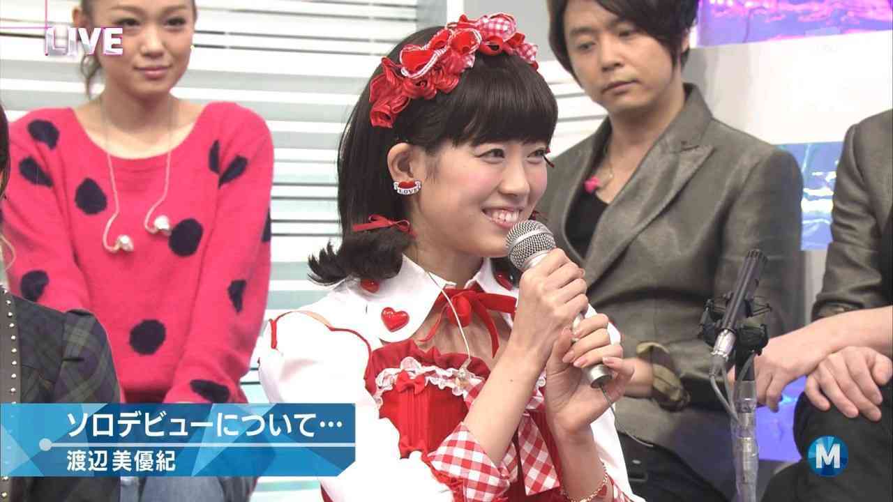 みるきーこと渡辺美優紀、Mステで涙のソロデビュー