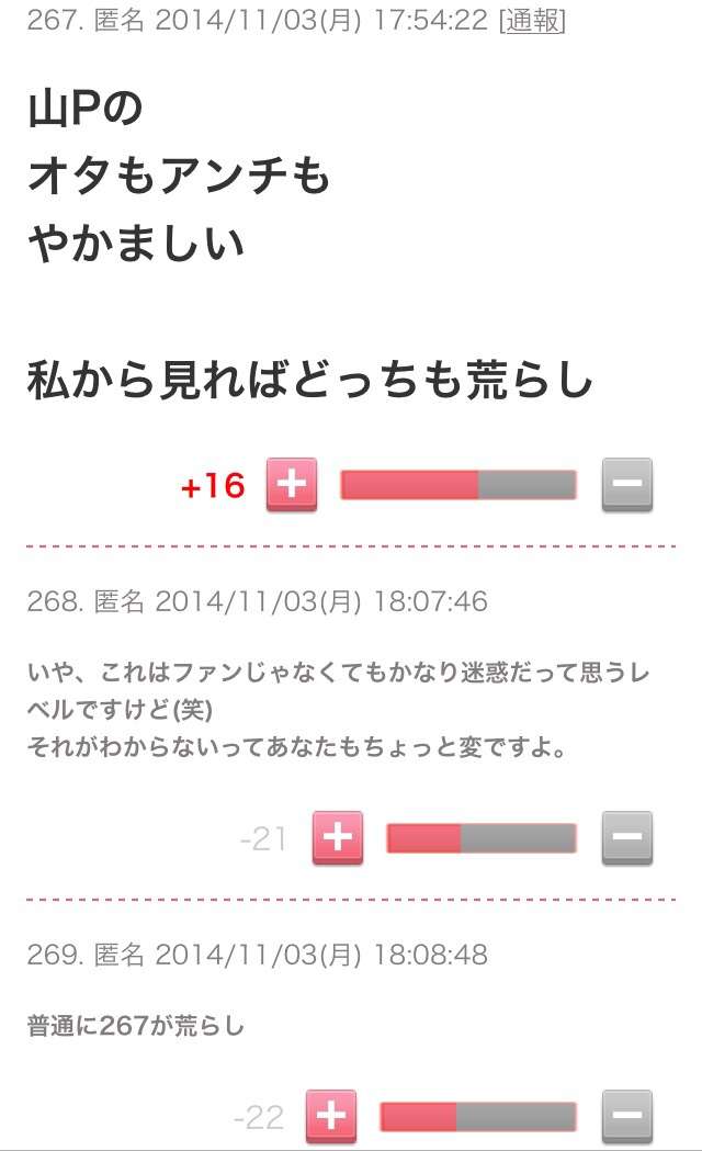 芸能人をテーマにした川柳を書くトピ