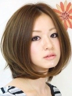ぽっちゃり丸顔の人のお勧めヘアスタイル。