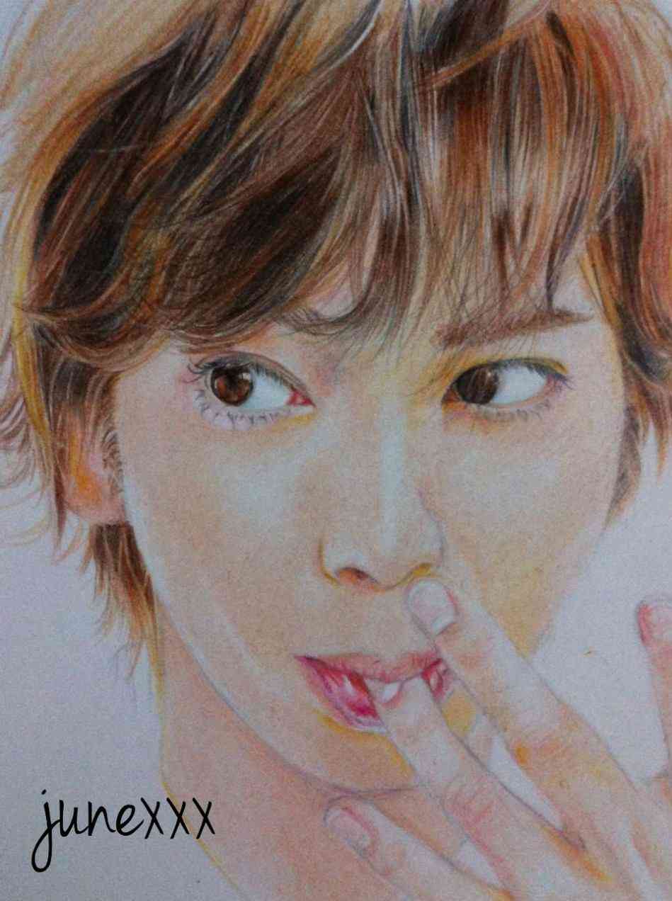 有名人の似顔絵トピ。