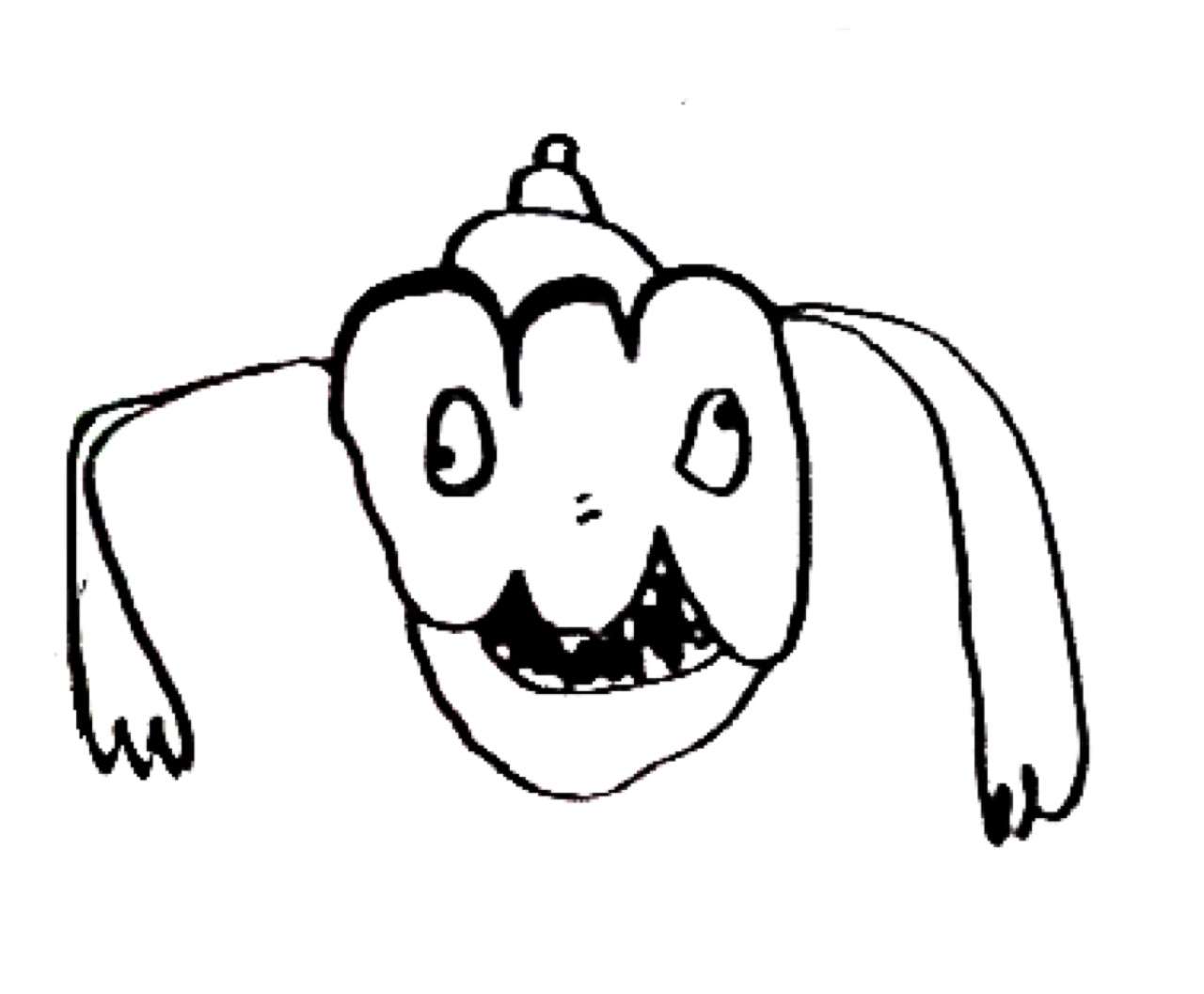 有名人の似顔絵トピ。