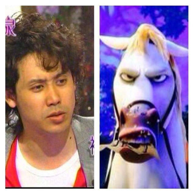 有名人の似顔絵トピ。