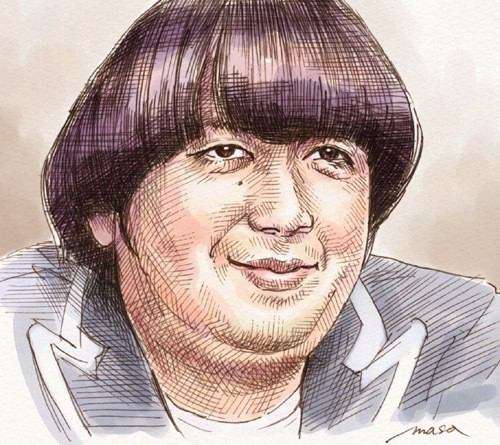 有名人の似顔絵トピ。