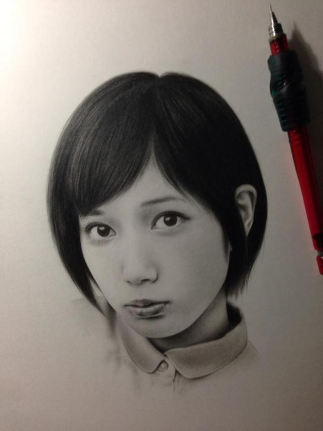 有名人の似顔絵トピ。