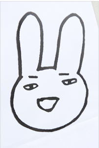 有名人の似顔絵トピ。