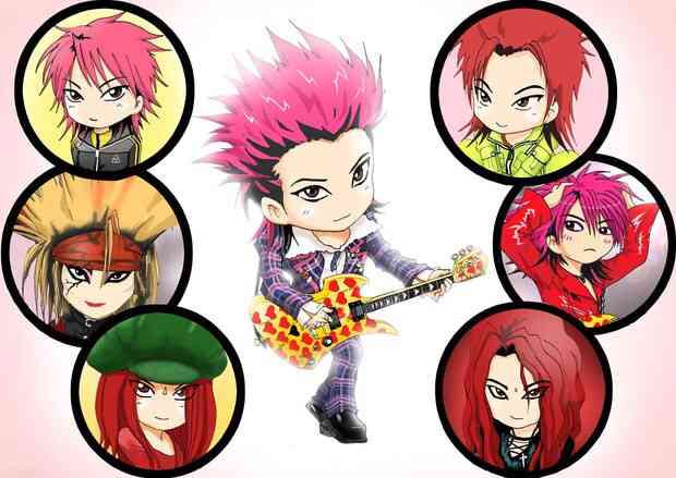 有名人の似顔絵トピ。