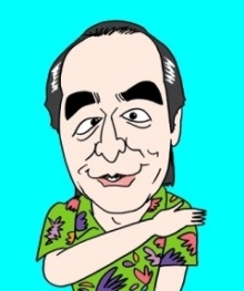 有名人の似顔絵トピ。