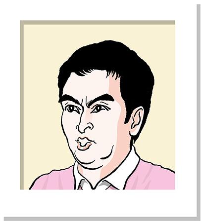 有名人の似顔絵トピ。