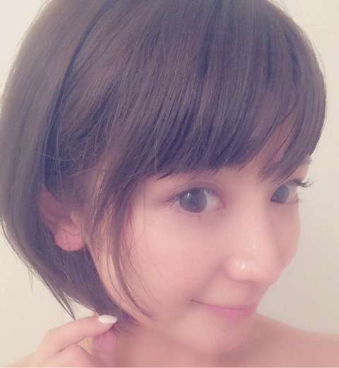 矢口真里　伸びた髪を20センチカット「休み前に戻った」