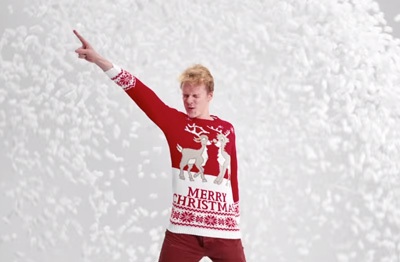 ダサい！クリスマスセーターを貼るトピ