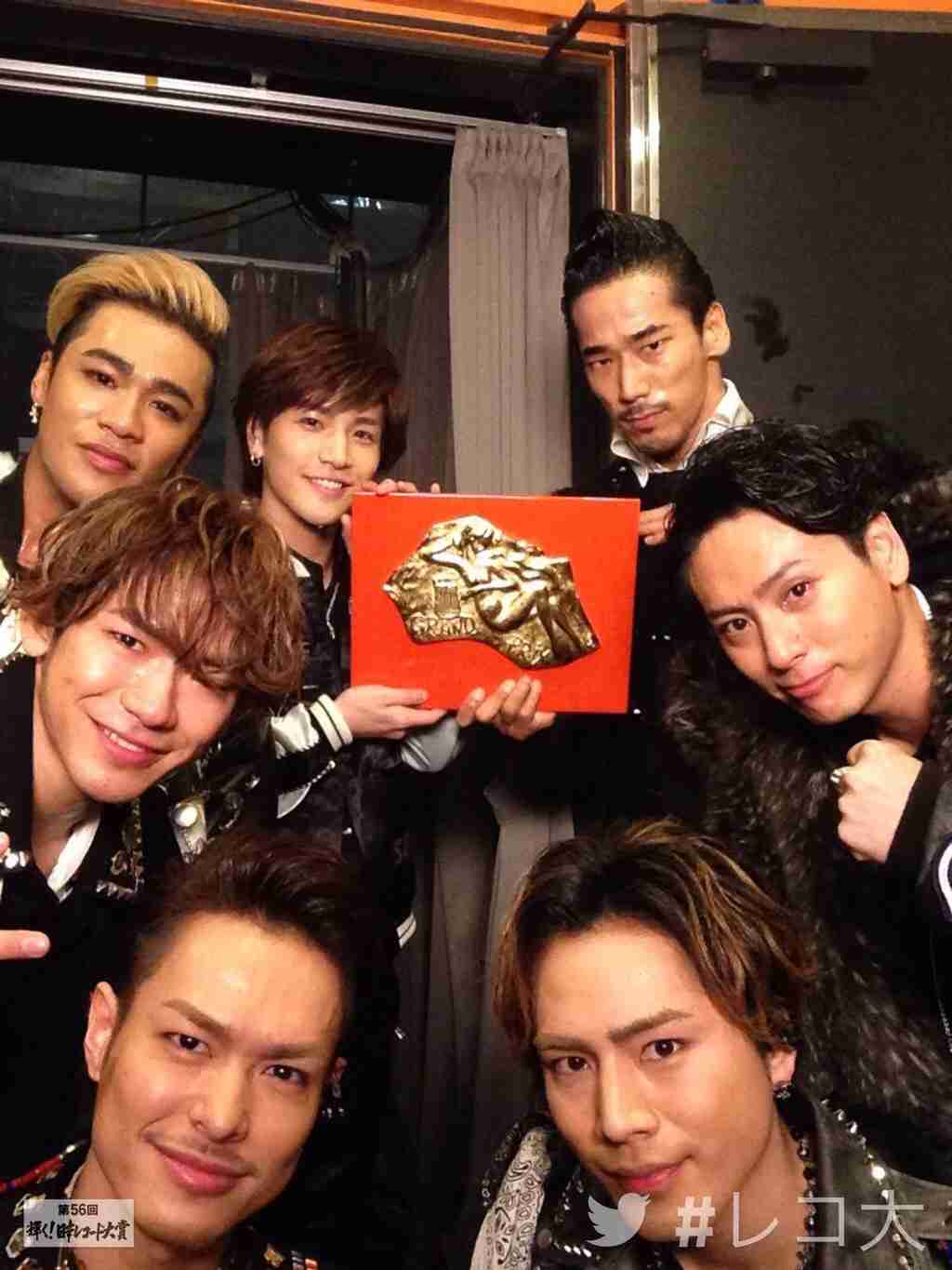 日本レコード大賞 :大賞は三代目 J Soul Brothers 「R.Y.U.S.E.I.」で初受賞