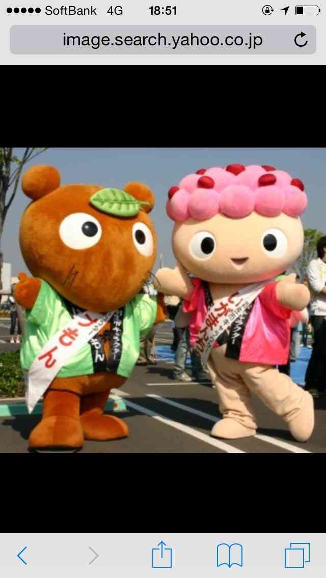 出身地のゆるキャラを貼るトピ