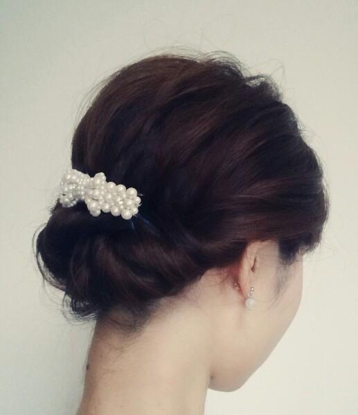 披露宴のヘアスタイル画像【招待客】