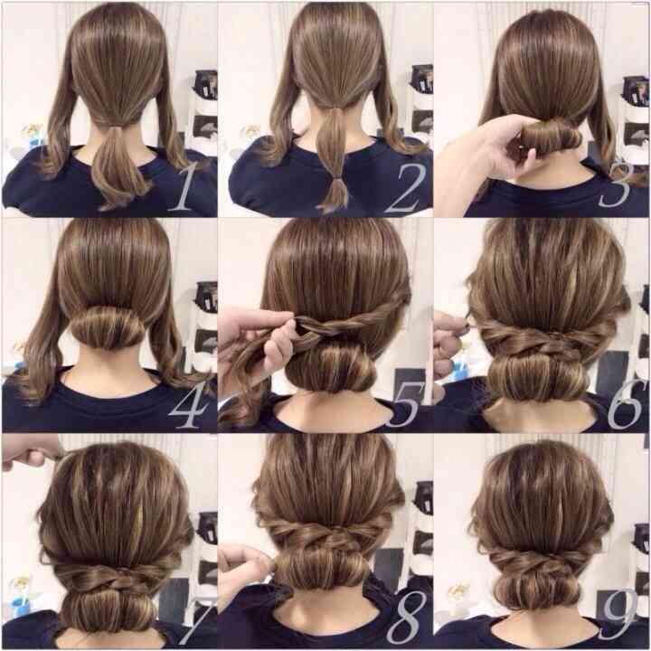 披露宴のヘアスタイル画像【招待客】