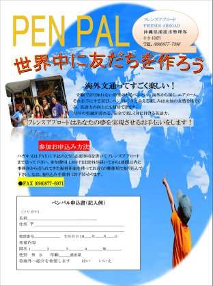 文通していた人