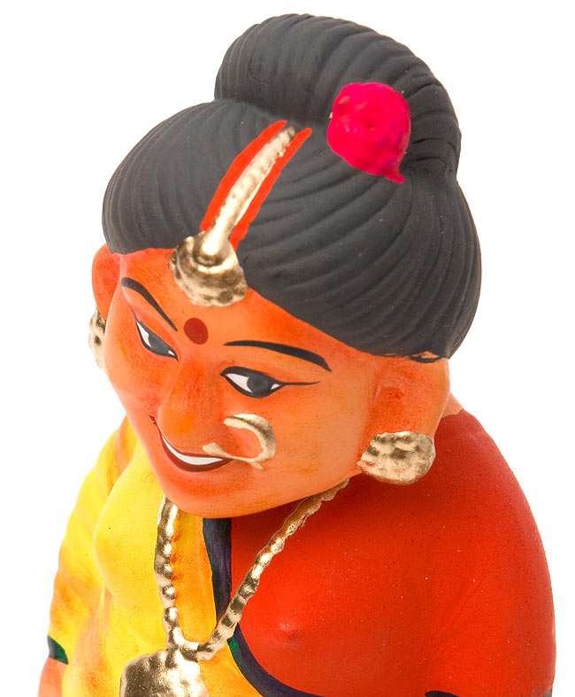 独特な顔立ちの方!