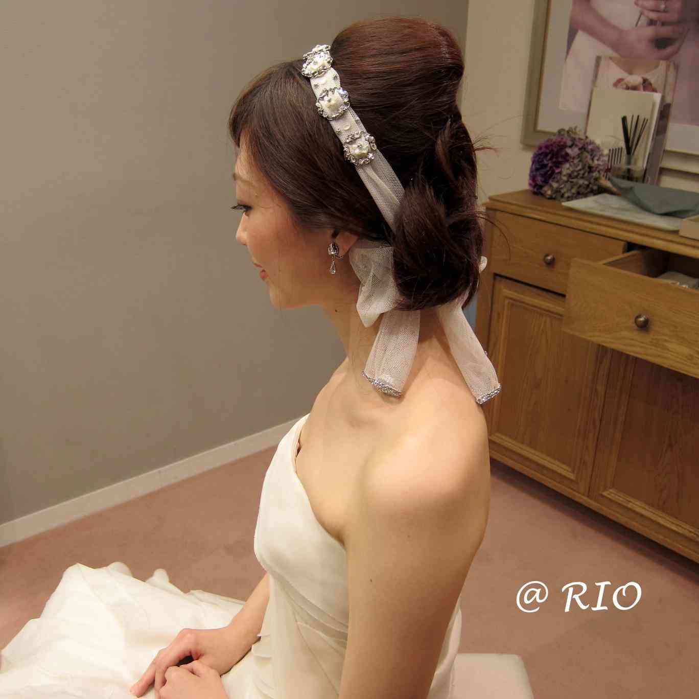 【結婚式】どういう髪型にしましたか？