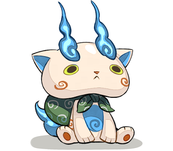 「妖怪ウォッチ」のキャラクター・コマさん、おぎやはぎにボコボコにされる