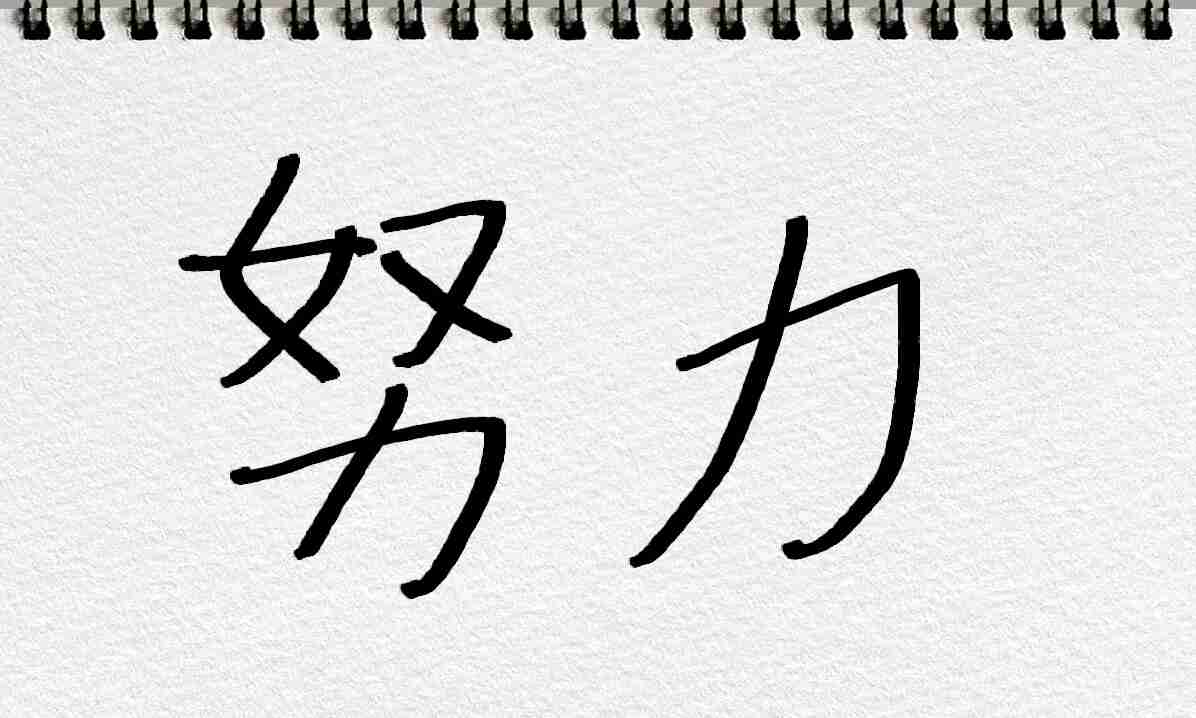 自分の目標や座右の銘を手書きで表明するトピ