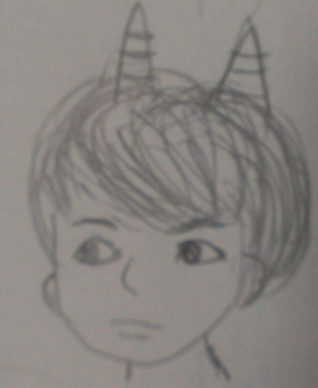 何も見ずに鬼の絵を描いてみるトピ