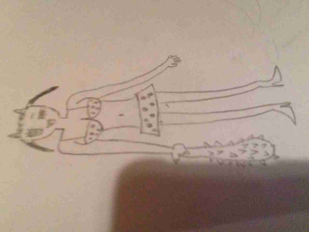 何も見ずに鬼の絵を描いてみるトピ