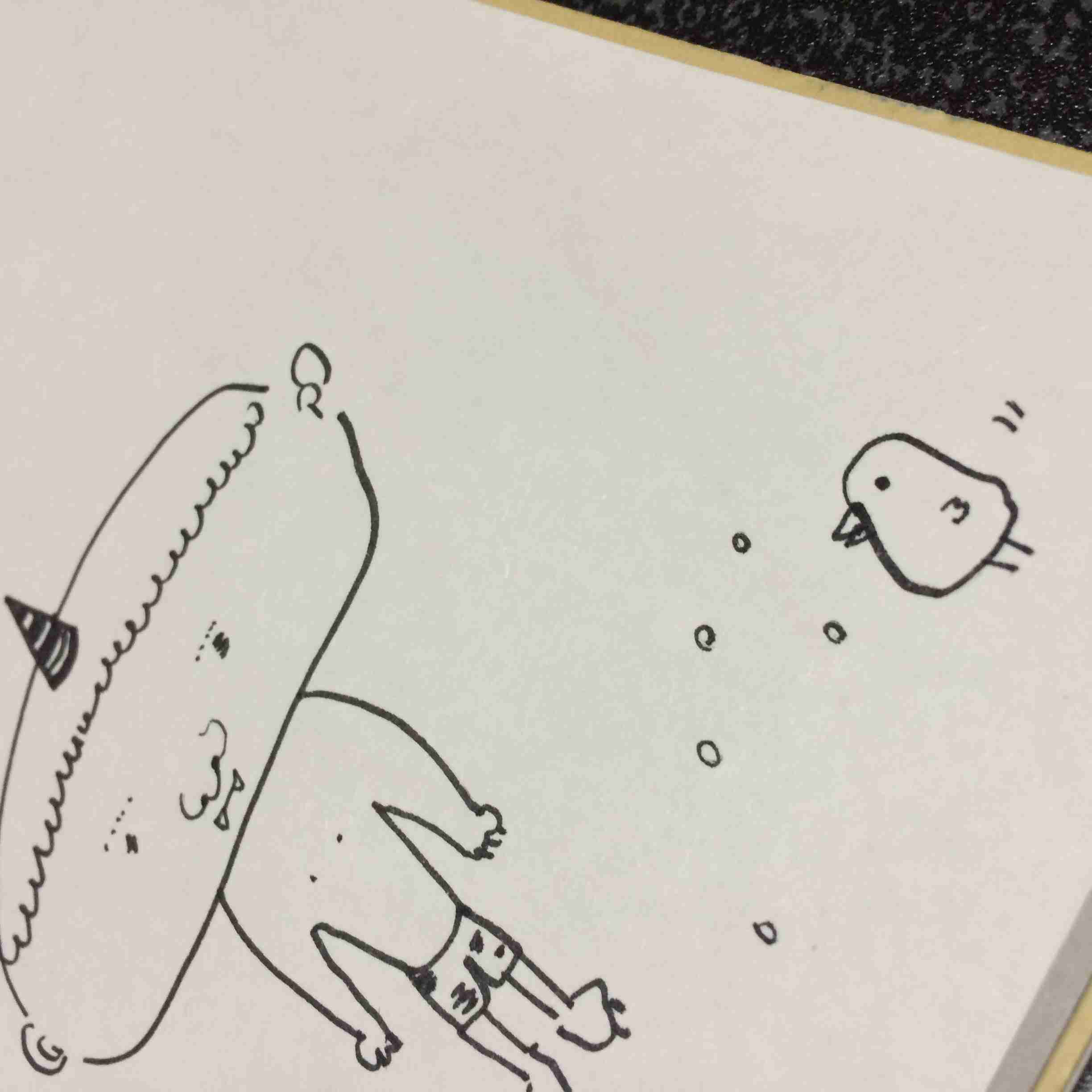 何も見ずに鬼の絵を描いてみるトピ