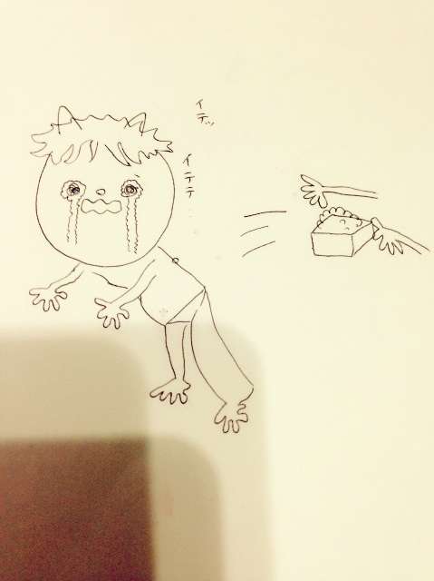 何も見ずに鬼の絵を描いてみるトピ
