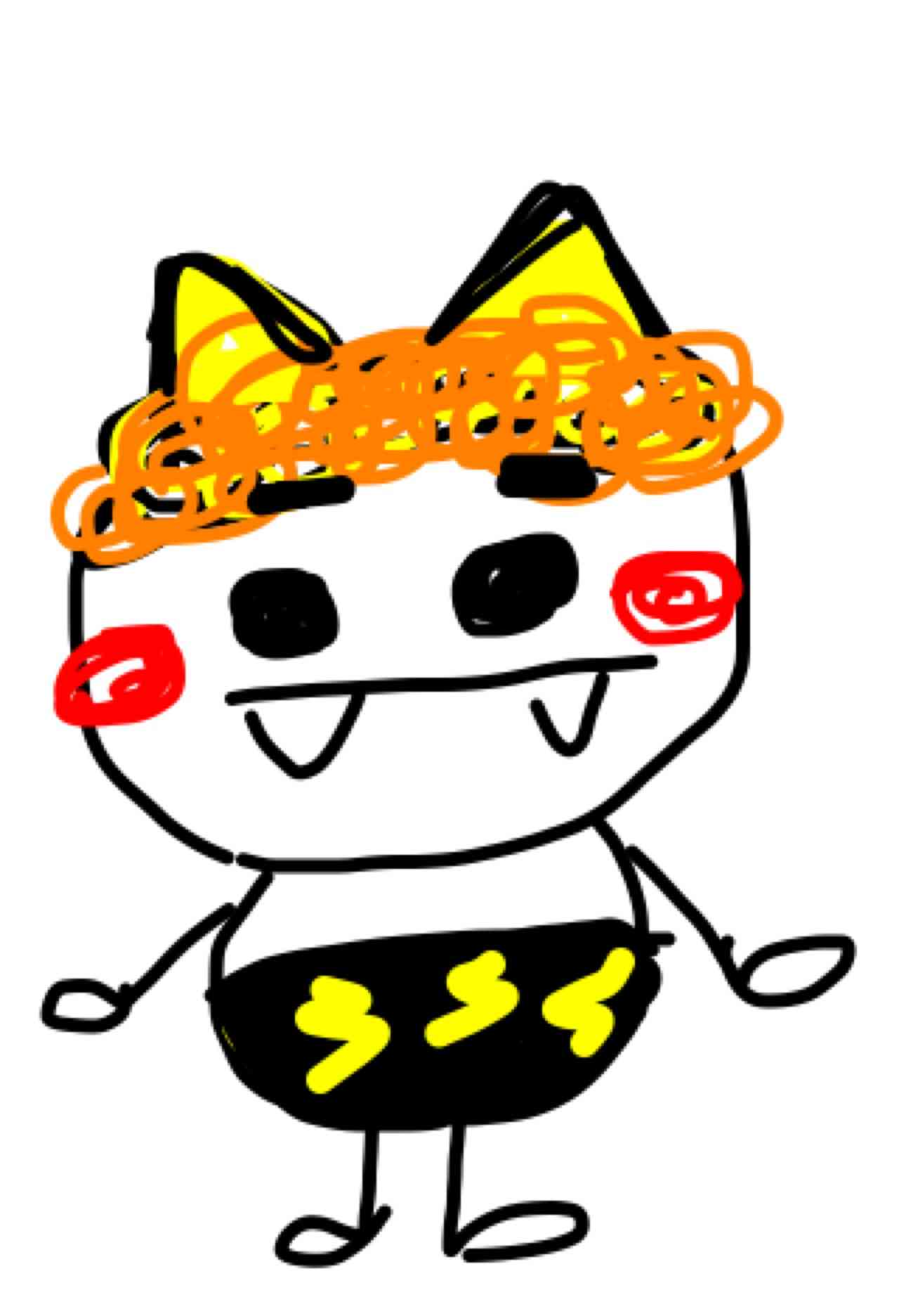 何も見ずに鬼の絵を描いてみるトピ