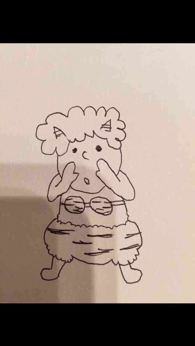 何も見ずに鬼の絵を描いてみるトピ