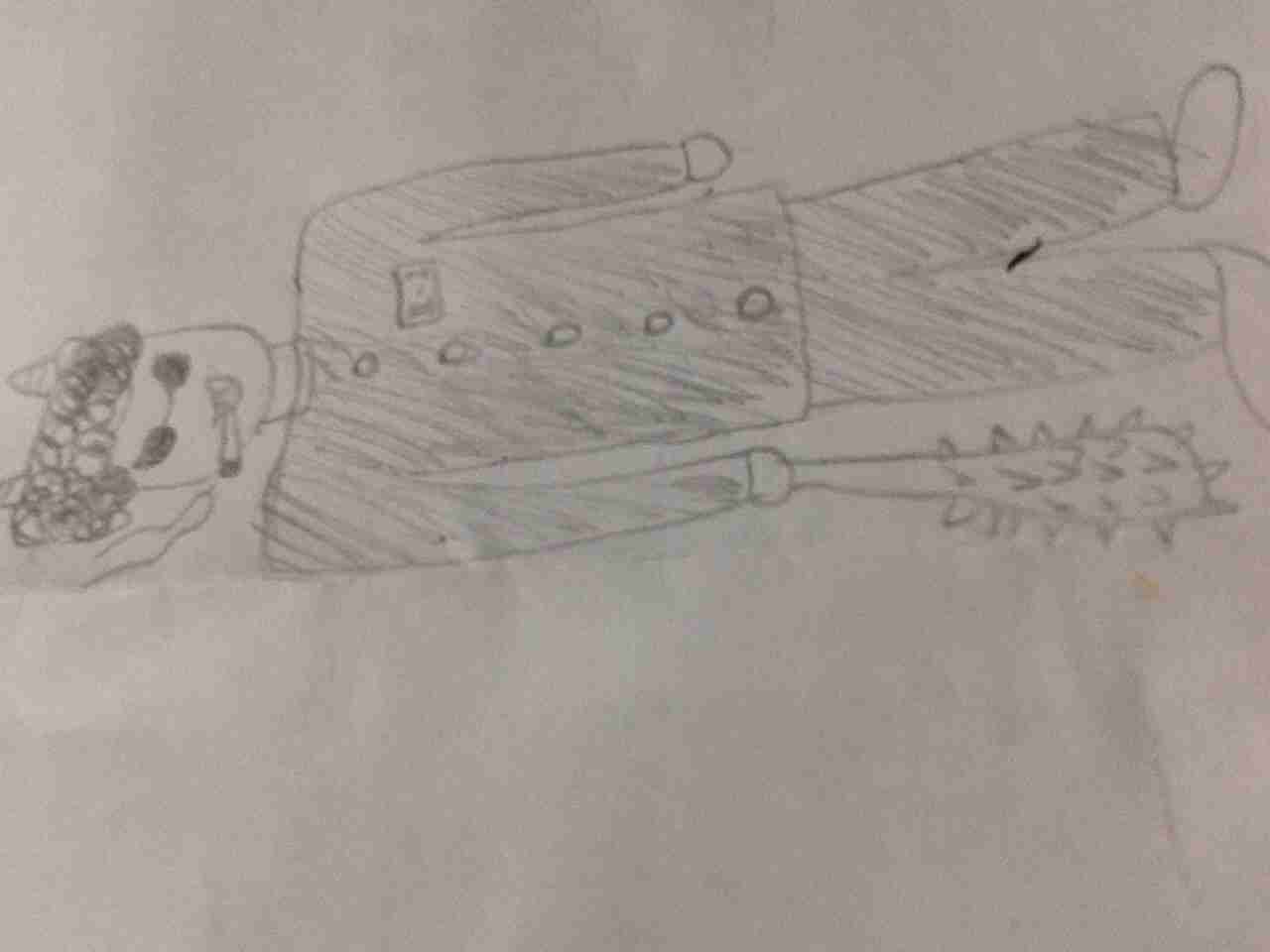 何も見ずに鬼の絵を描いてみるトピ