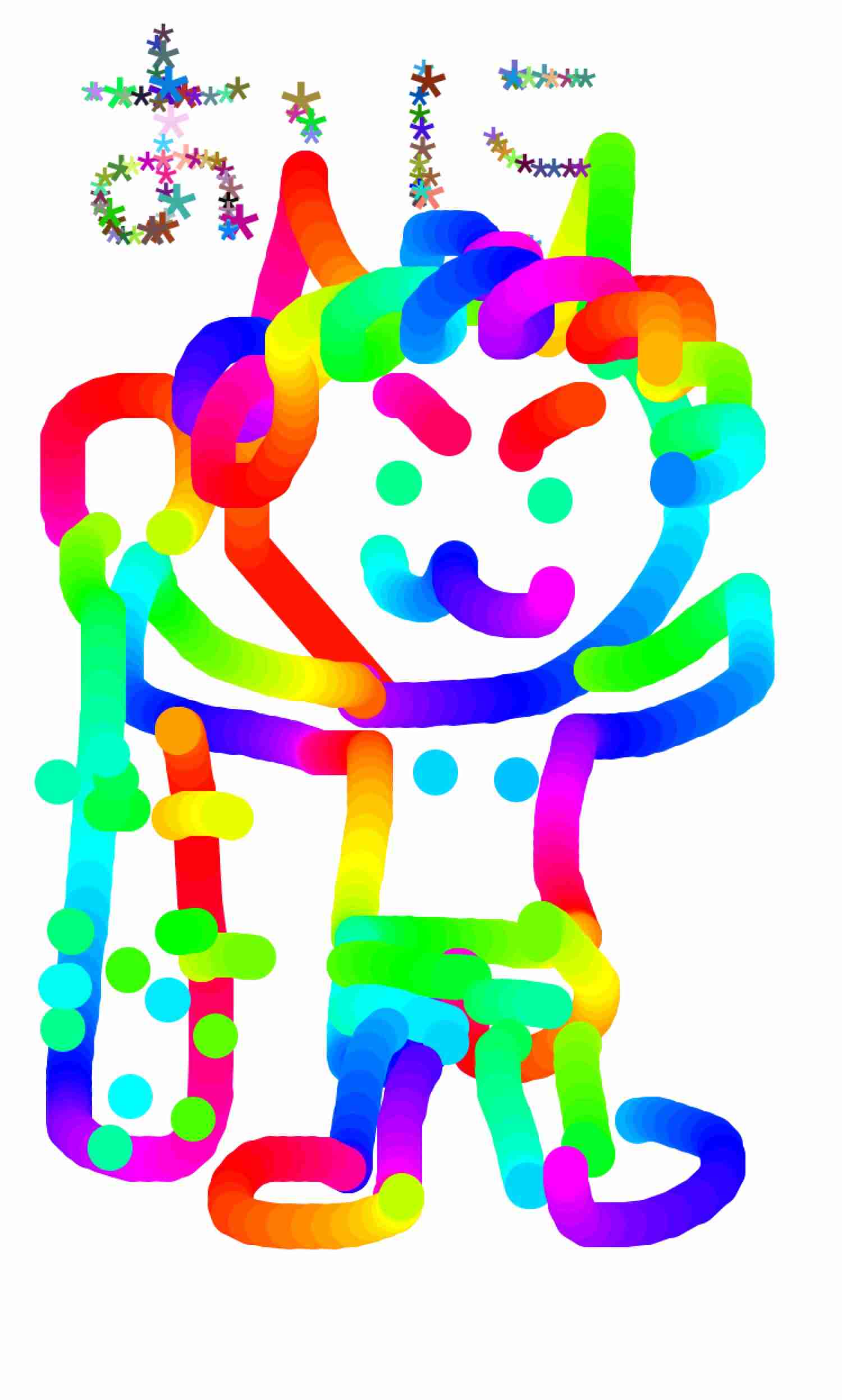 何も見ずに鬼の絵を描いてみるトピ