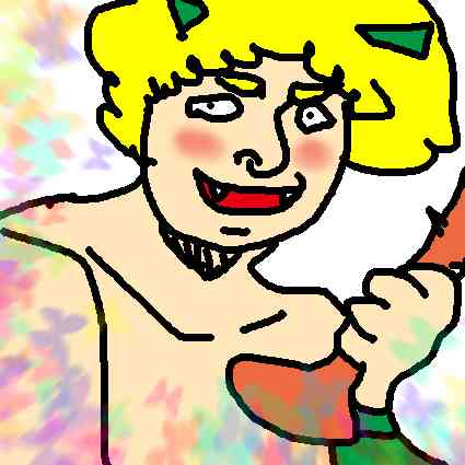 何も見ずに鬼の絵を描いてみるトピ