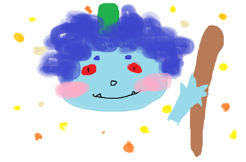 何も見ずに鬼の絵を描いてみるトピ