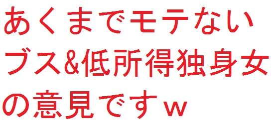超イケメン無職 vs ブサイク年収3億　どちらが魅力的か→結果は…　