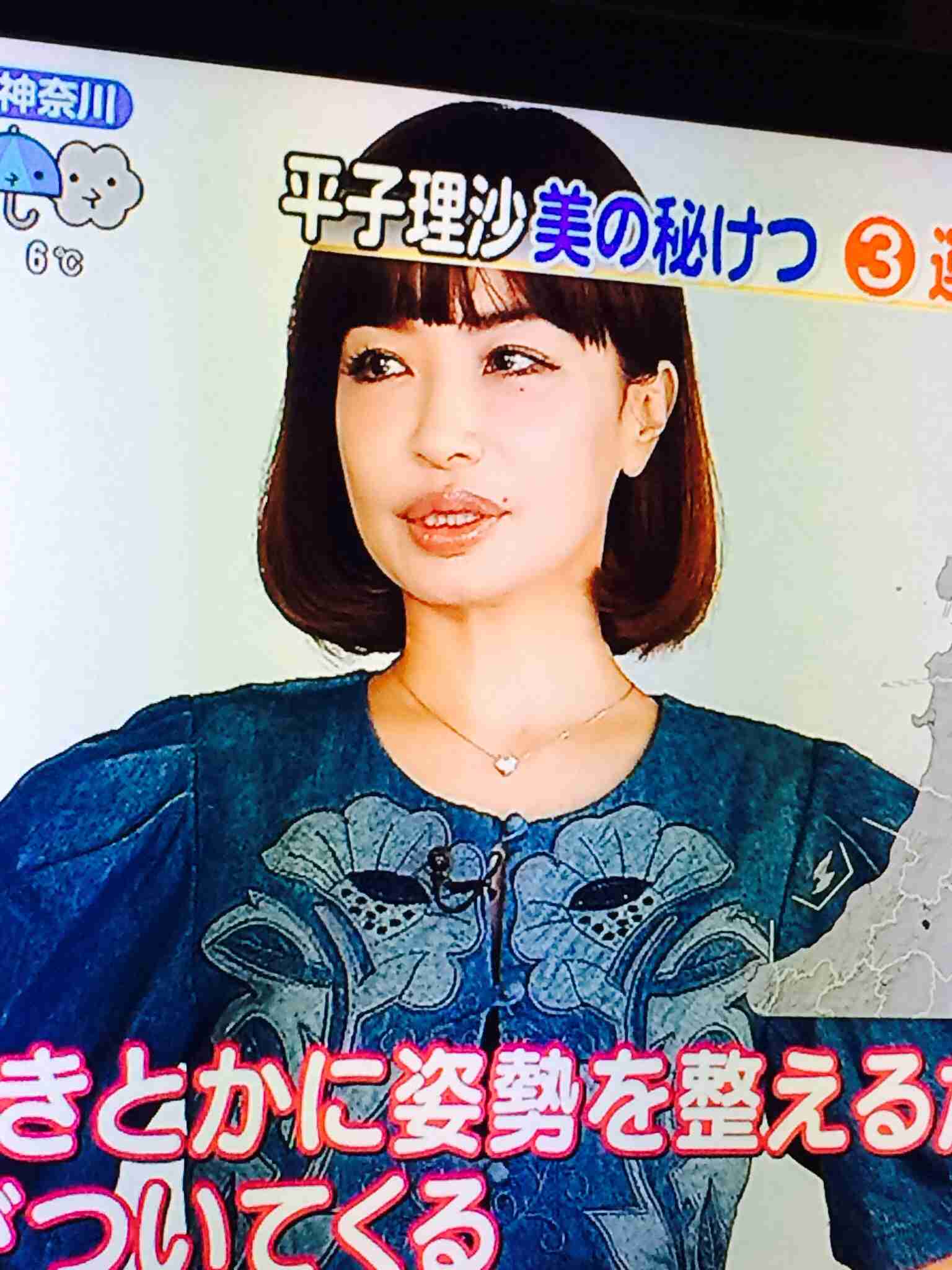 「スッキリ!!」に出演した平子理沙さんの顔が変わったとネットで話題に。