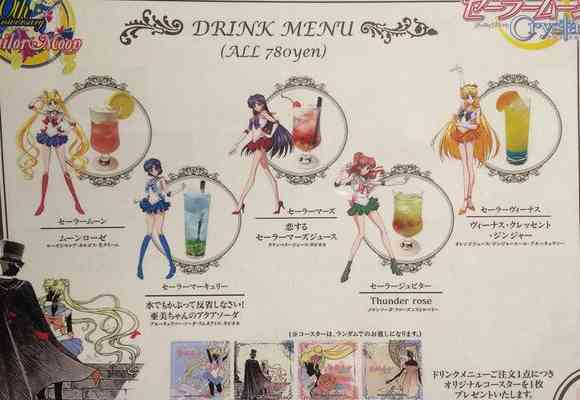 地上波放送開始を記念してアニメ「美少女戦士セーラームーンCrystal」コラボカフェが登場！