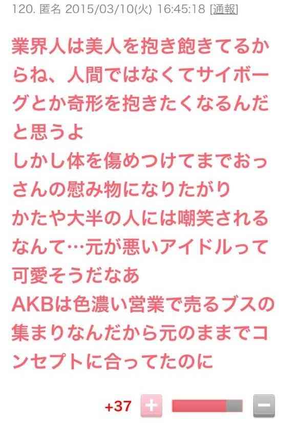 普段マイナスが怖くて言えないことを言うトピ