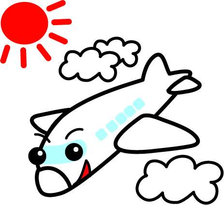 海外に行く時の機内の服装