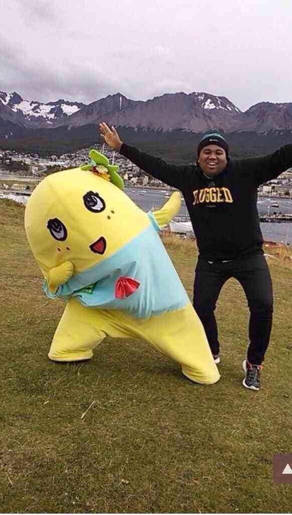 ふなっしーが南極大陸に上陸、「ペ、ペ、ペンギンだぁぁぁ!」と興奮