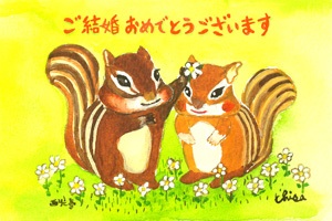 結婚式が雨だった人