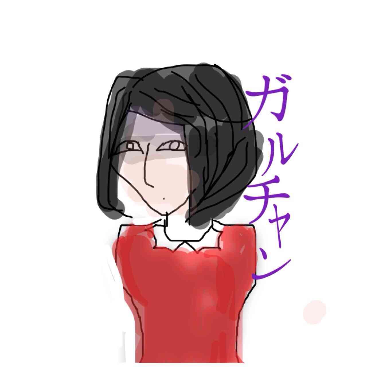 自画像を描いてみるトピ